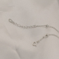 S925 Sterling Silver Crescent Pendant Bracelet