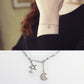 silver S925 silver star moon, bracelet,